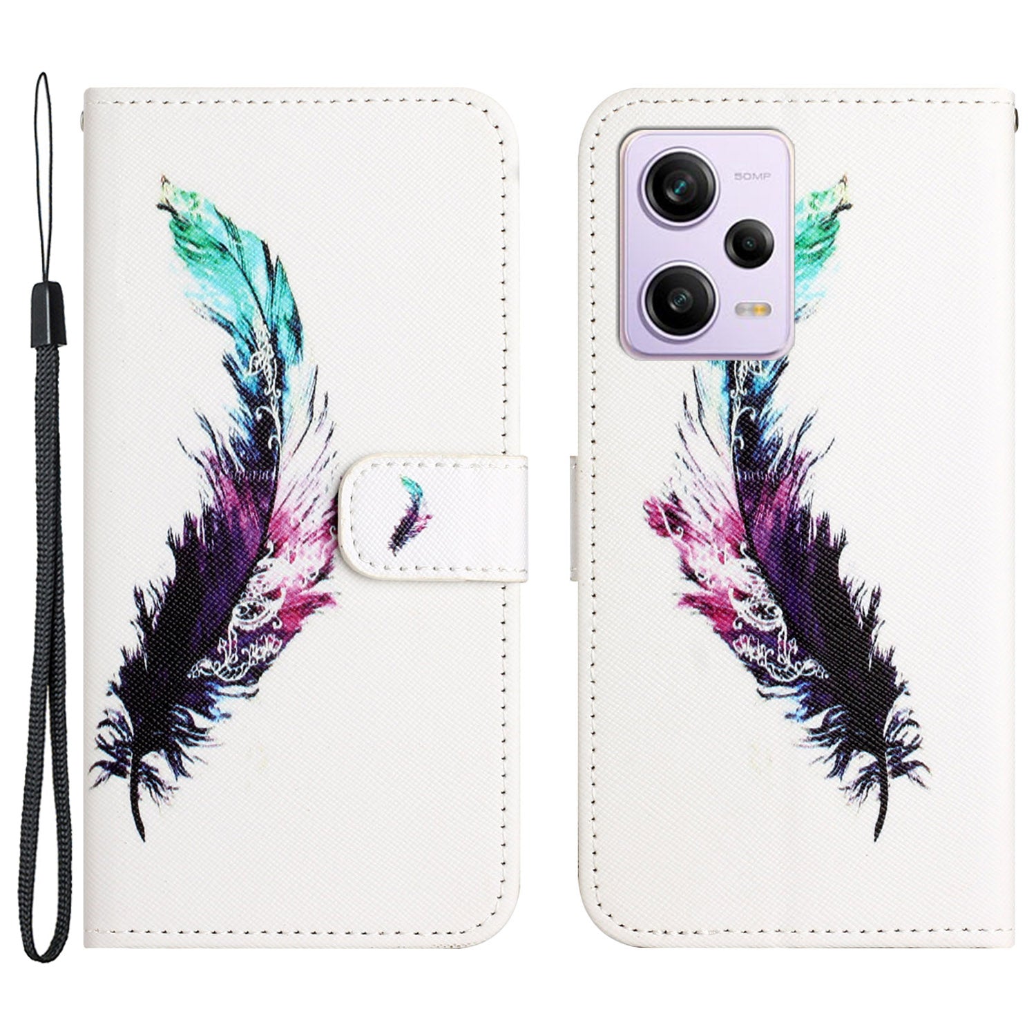 For Xiaomi Redmi Note 12 5G (Global) (India) (China) Poco X5 5G PU Leather Flip Wallet Phone Case 3D Pattern Printing Stand Phone Cover For Xiaomi Redmi Note 12 5G (Global) (India) (China) Poco X5 5G PU Leather Flip Wallet Phone Case 3D Pattern Printing Stand Phone Cover